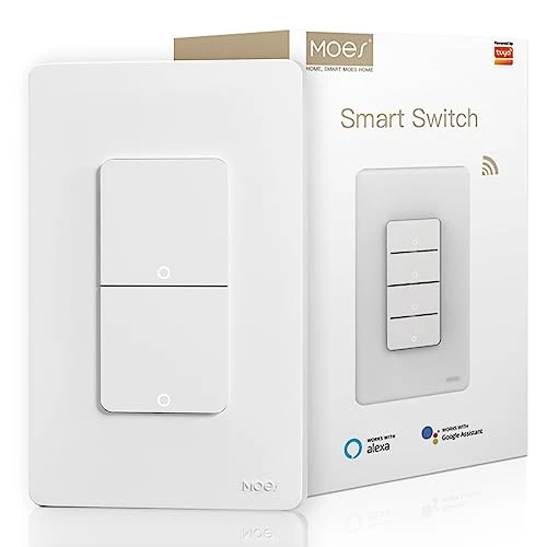 Smart 4 Gang Light Switches, 2nd Generation — Smart Switch, MOES