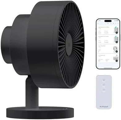 Smart Fan – Ultra-Quiet 2-in-1 Air Circulator with Remote — Smart Fan, Windmill