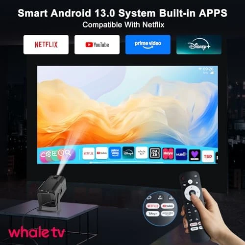 Smart Projector with Wifi and Bluetooth 5.4 — Smart Projector, Salange
