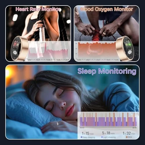 Smart Ring with Health and Activity Tracking — Smart Ring, FKGZJF