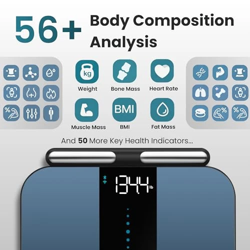 Smart Scale - 8-Electrode Body Composition Scale with Handle — Smart Scale, Wuzutech