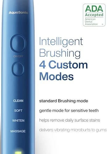 Ultra-Whitening Electric Toothbrush — Electric Toothbrush, AquaSonic
