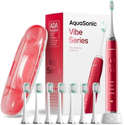 Ultra-Whitening Electric Toothbrush — Electric Toothbrush, AquaSonic