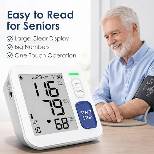 Upper Arm Blood Pressure Monitor — Blood Pressure Monitor, ROTOPATA