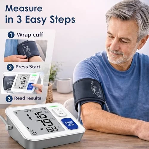 Upper Arm Blood Pressure Monitor — Blood Pressure Monitor, ROTOPATA