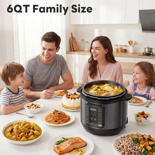 16-in-1 Electric Pressure Cooker — Multicooker, DUMOS