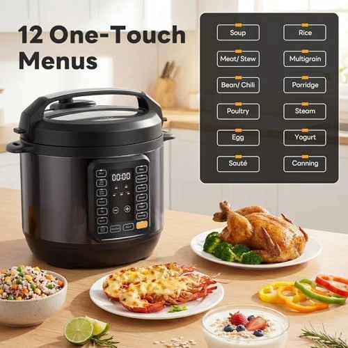 16-in-1 Electric Pressure Cooker — Multicooker, DUMOS