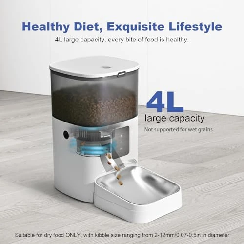 2.4G Automatic Cat Feeder — Automatic Pet Feeder, ANDOLL HOME