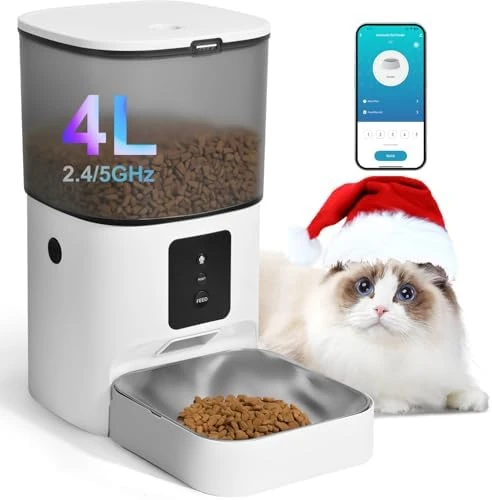 2.4G Automatic Cat Feeder — Automatic Pet Feeder, ANDOLL HOME