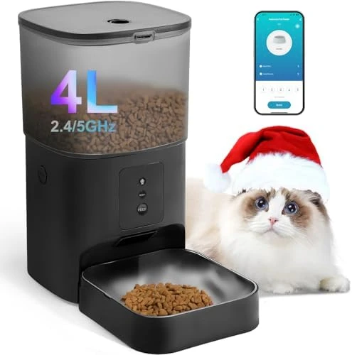 2.4G Automatic Cat Feeder — Automatic Pet Feeder, ANDOLL HOME