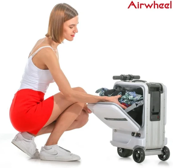 20 Inch Smart Rideable Suitcase Electric Luggage Scooter Carry On — Smart Luggage, Airwheel