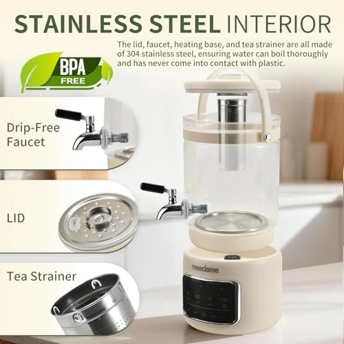 3L Electric Kettle & Beverage Dispenser with Infuser — Electric Kettle, meedome