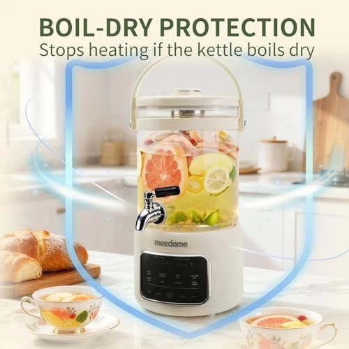 3L Electric Kettle & Beverage Dispenser with Infuser — Electric Kettle, meedome