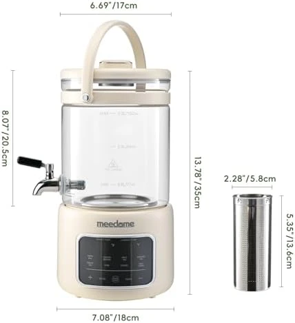 3L Electric Kettle & Beverage Dispenser with Infuser — Electric Kettle, meedome