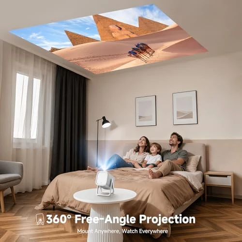 4K Outdoor Projector with WiFi and Bluetooth — Smart Projector, iSinbox