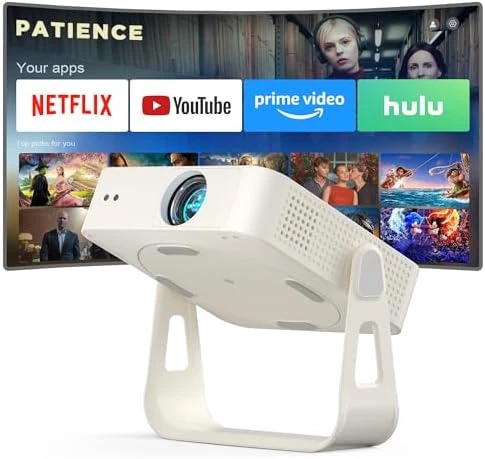 Black Smart Mini Projector with WiFi and Bluetooth — Smart Projector, XuanPad