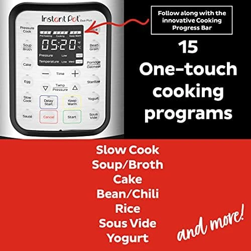 Duo Plus 9-in-1 Electric Pressure Cooker — Multicooker, Instant Pot