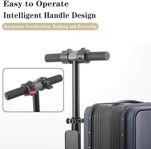 Electric Rideable Suitcase — Smart Luggage, KWUHNJF