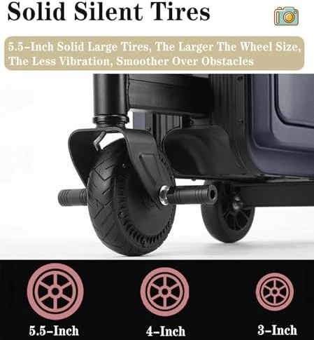 Electric Rideable Suitcase — Smart Luggage, KWUHNJF