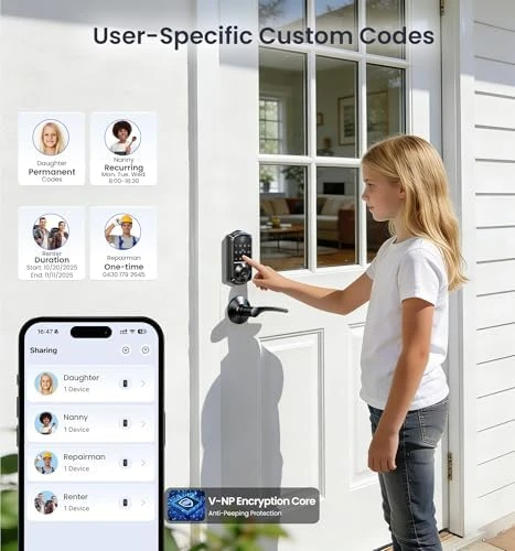 Fingerprint Smart Door Lock — Smart Lock, Veise