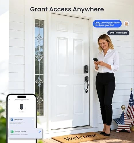 Fingerprint Smart Door Lock — Smart Lock, Veise