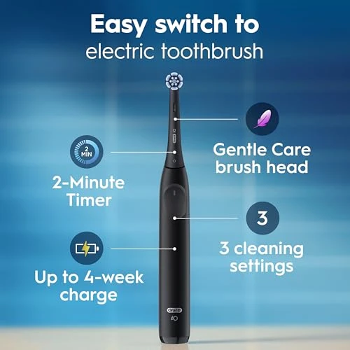 iO Limited Simple Clean Rechargeable Electric Toothbrush — Electric Toothbrush, Oral-B