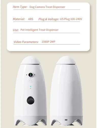 Pet Camera Treat Dispenser — Automatic Pet Feeder, Yoidesu