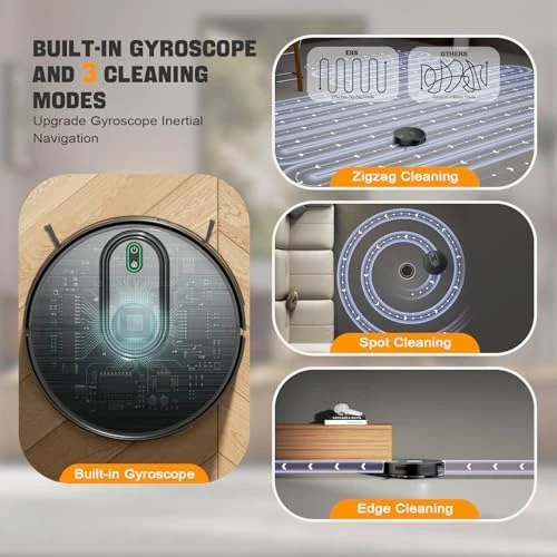 Robot Vacuum and Mop Combo — Robot Vacuum, XIEBro