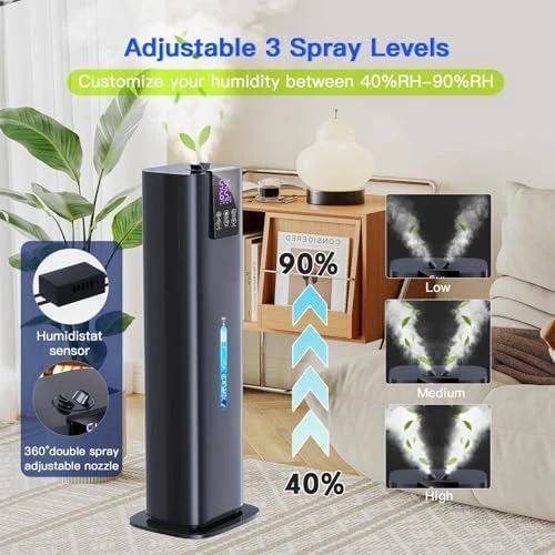 Smart Humidifier, 8L Cool Mist — Humidifier, Honovos