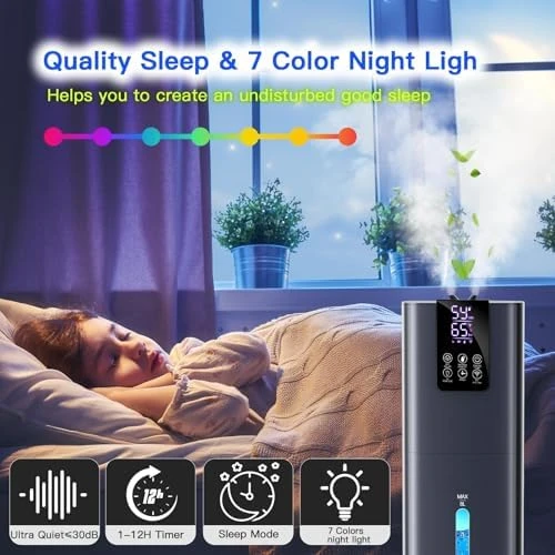 Smart Humidifier, 8L Cool Mist — Humidifier, Honovos