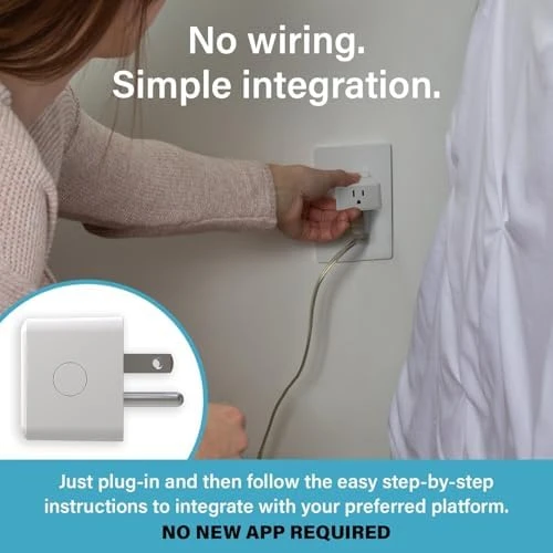Smart Plug Matter Hub Required 15A, Easy Setup, Enhanced Compatibility with Apple HomeKit, Google Home, Alexa &... — Smart Plug, Legrand