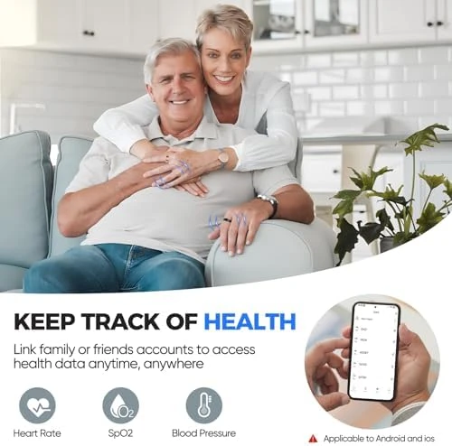 Smart Ring - Fitness & Health Tracker with Sleep/Exercise Monitoring — Smart Ring, BIEMHA