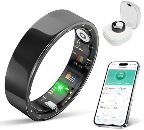 Smart Ring - Fitness & Health Tracker with Sleep/Exercise Monitoring — Smart Ring, BIEMHA