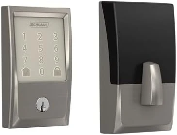 Smart Wi-Fi Deadbolt Lock with Touchscreen Keypad — Smart Lock, SCHLAGE