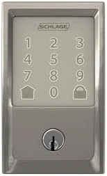 Smart Wi-Fi Deadbolt Lock with Touchscreen Keypad — Smart Lock, SCHLAGE