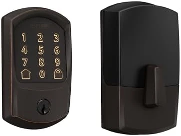 Smart Wi-Fi Deadbolt Lock with Touchscreen Keypad — Smart Lock, SCHLAGE