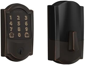 Smart Wi-Fi Deadbolt Lock with Touchscreen Keypad — Smart Lock, SCHLAGE