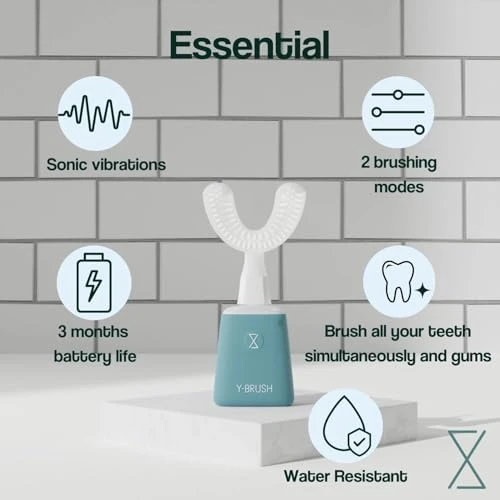 Sonic Electric Toothbrush with U-Shape Design — Electric Toothbrush, Y-Brush