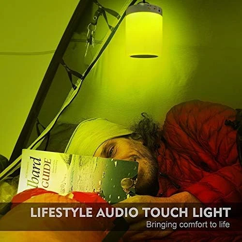 Touch Bedside Lamp with Bluetooth Speaker — Desk Lamp, Elecstars