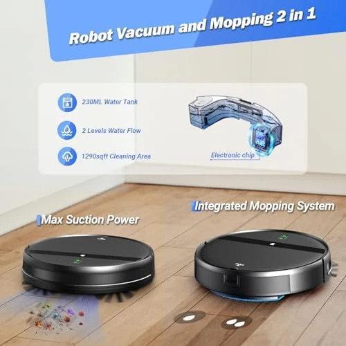 Ultra-Slim Robot Vacuum & Mop — Robot Vacuum, Killgone