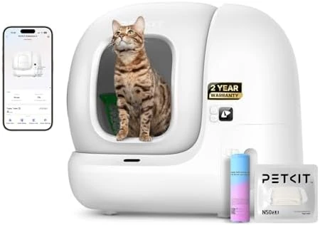 Upgraded Automatic Cat Litter Box — Self-Cleaning Litter Box, PETKIT