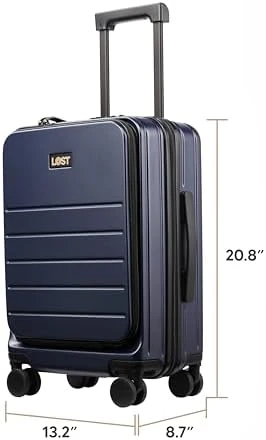 Wander Carry-On Suitcase — Smart Luggage, LOST