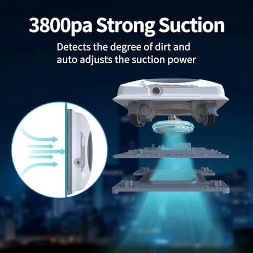 Window Cleaner Robot Double-Sided Spray Water — Window Cleaning Robot, FMART