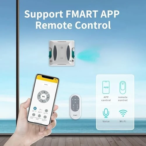 Window Cleaner Robot Double-Sided Spray Water — Window Cleaning Robot, FMART