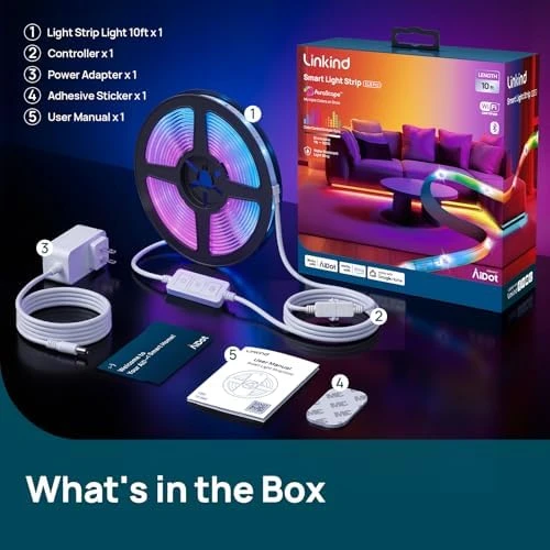 10ft Smart LED Strip Lights — LED Strip Lights, Linkind