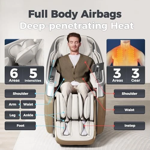 4D Massage Chair — Massage Chairs, iBooMas