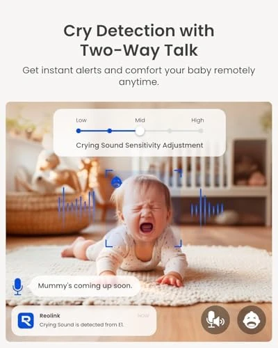 4MP 2K Indoor Security Camera — Security Camera, Reolink