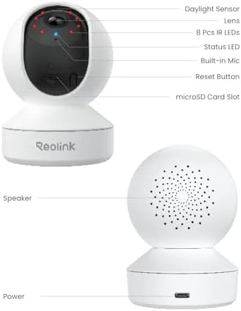 4MP 2K Indoor Security Camera — Security Camera, Reolink