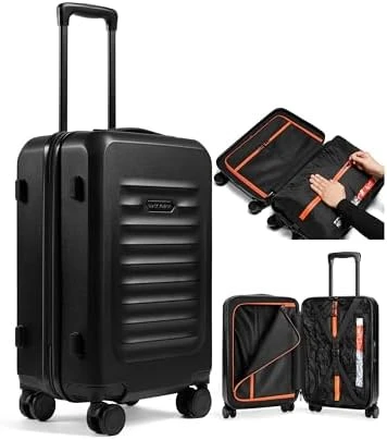 Air Vacuum Seal Suitcase Carry-On — Smart Luggage, BlackVoyage