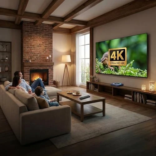 Android TV Box 8K UHD — Smart TV, Upvivi